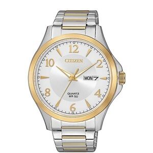Citizen BF2005-54A Two-Tone Quartz Men's Watch - Day/Date -
41mm